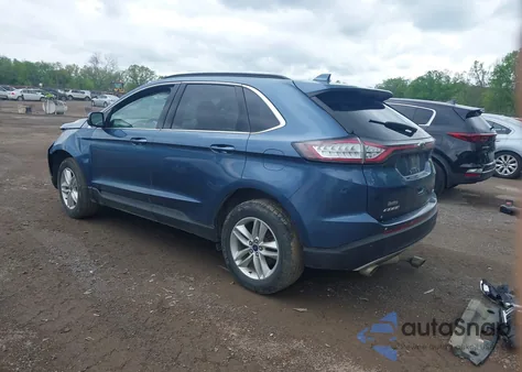 2018 Ford Edge Sel из США, поврежденный, VIN 2FMPK4J88JBB11587